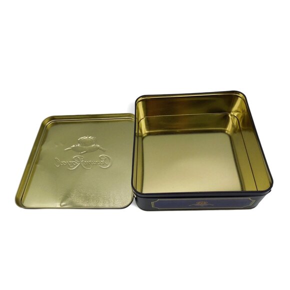 CROWN ROYAL Canadian Whisky Square Tin Box Barware Decor Vintage - Picture 7 of 8